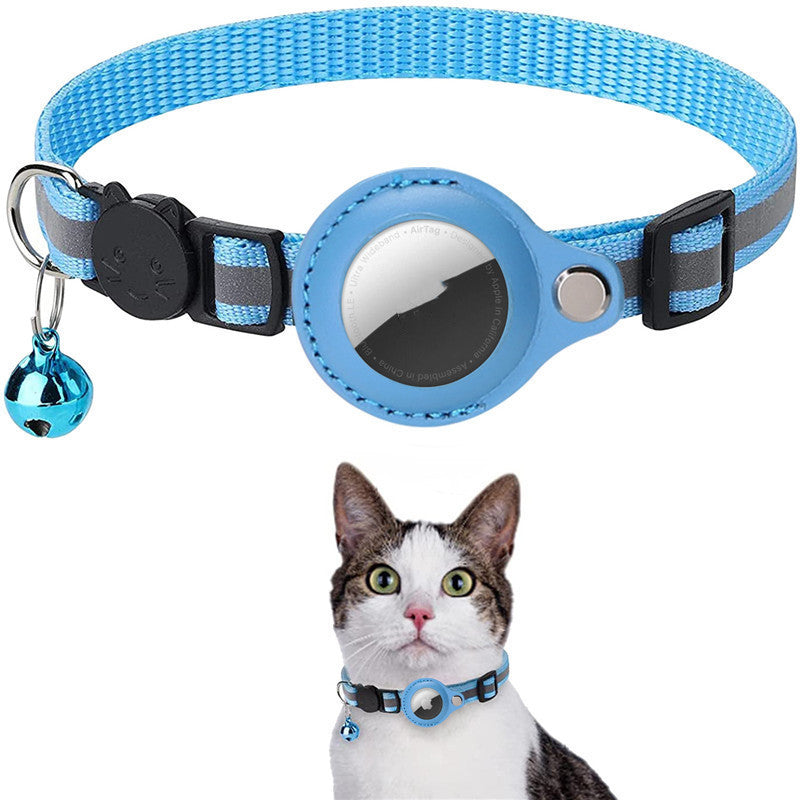 Collier réfléchissant avec housse de protection pour Airtag
