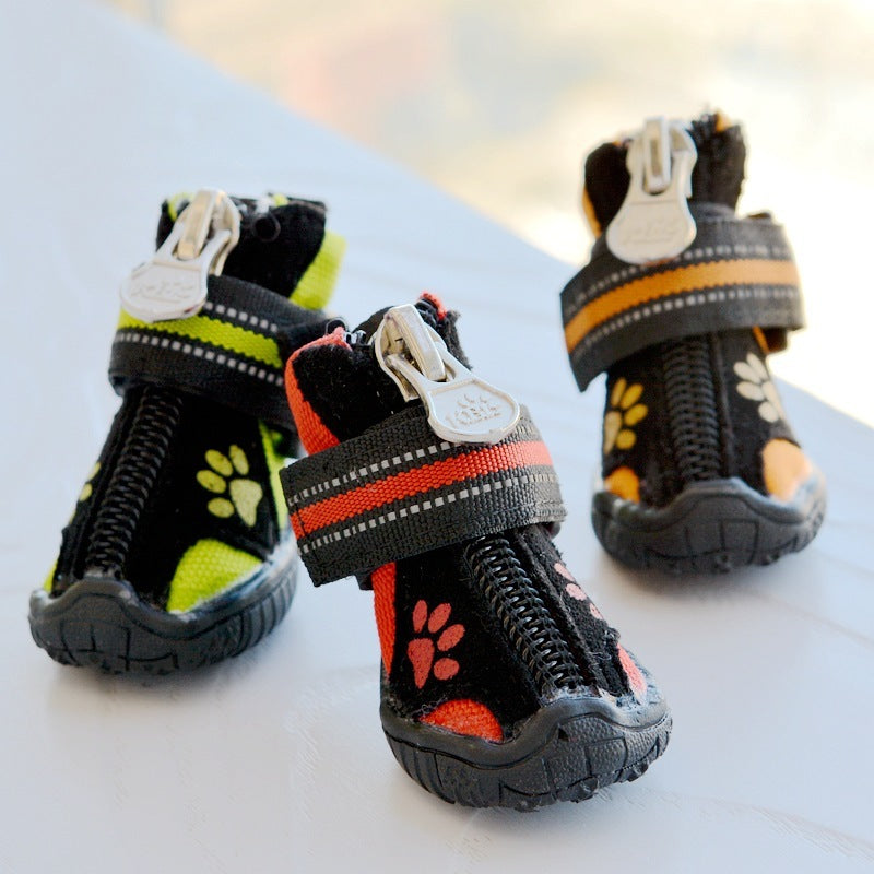 Chaussures en daim et coton pour chiens de taille moyenne et grande