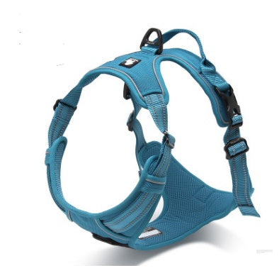 Harnais de sécurité réglable en nylon réfléchissant pour chiens