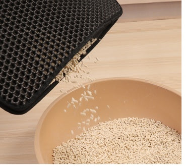 Tapis de litière pour chat