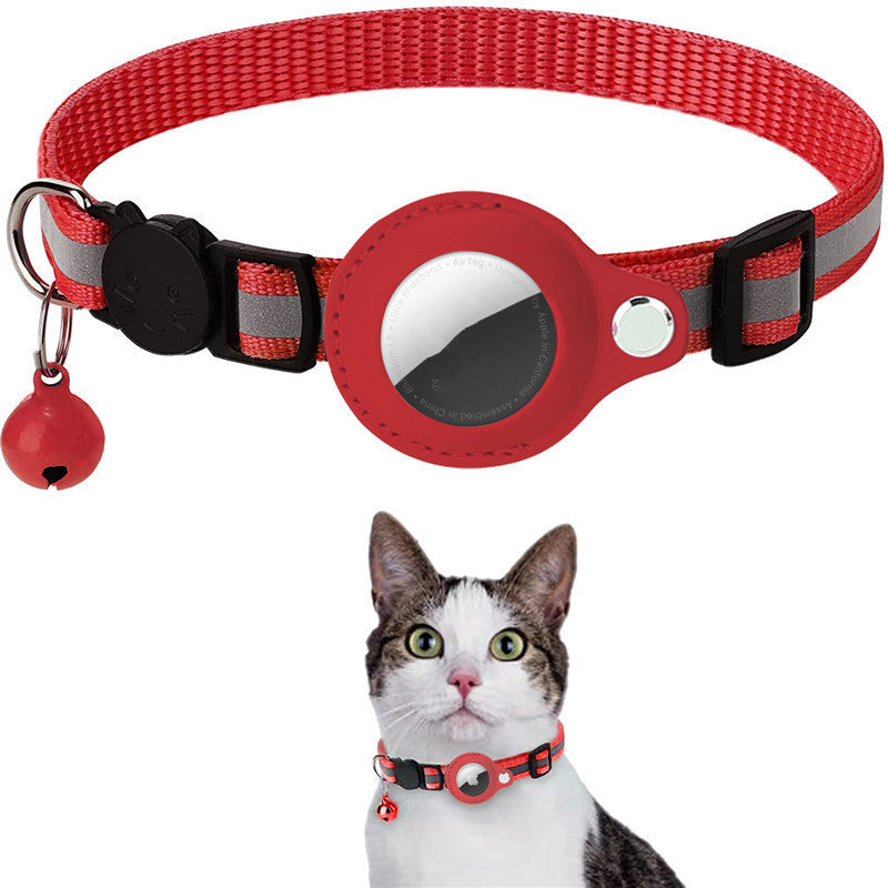 Collier réfléchissant avec housse de protection pour Airtag