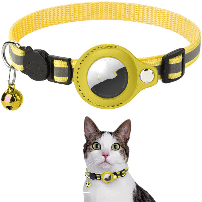 Collier réfléchissant avec housse de protection pour Airtag