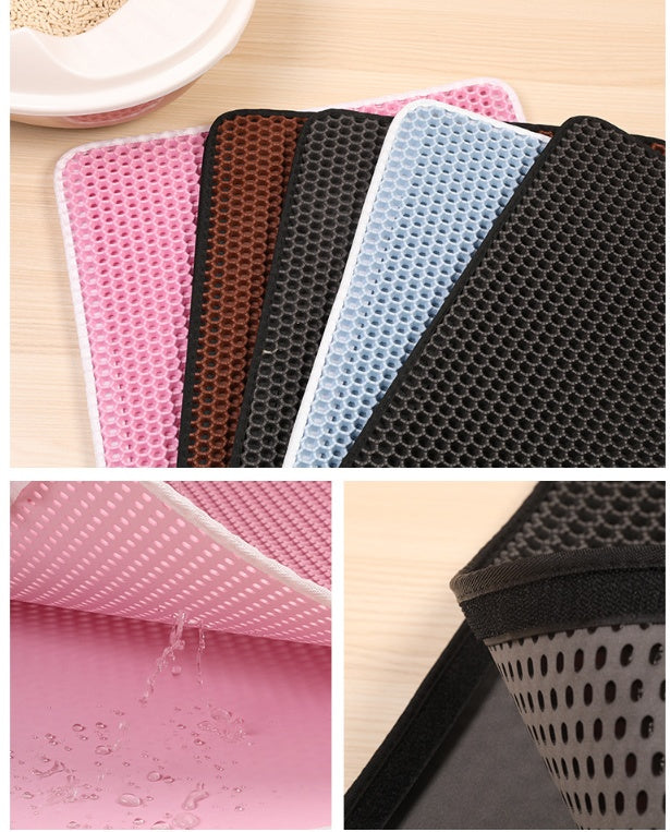 Tapis de litière pour chat