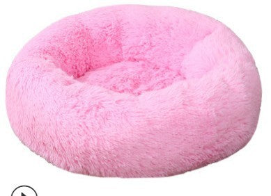 Coussin rond pour chien et chat