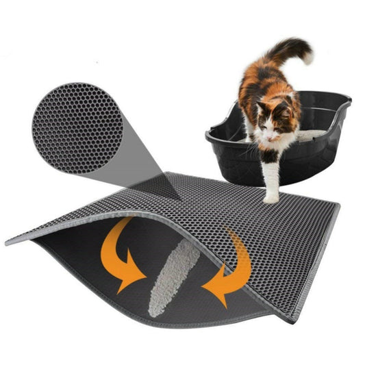 Tapis de litière pour chat imperméable