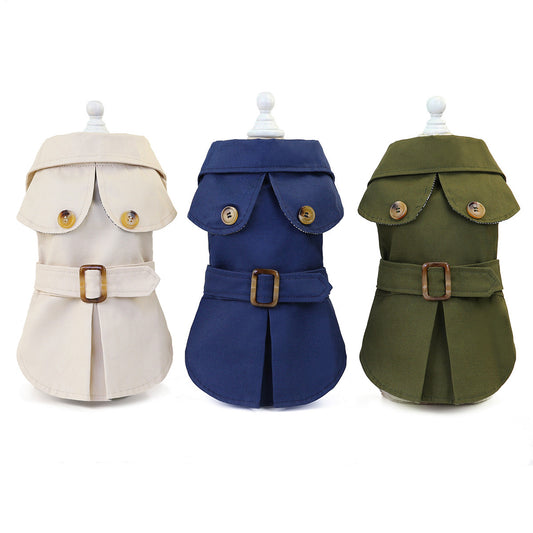 Trench pour chiens et chats