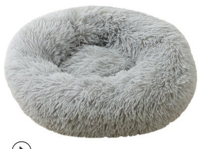 Coussin rond pour chien et chat