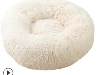 Coussin rond pour chien et chat