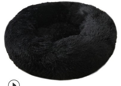 Coussin rond pour chien et chat