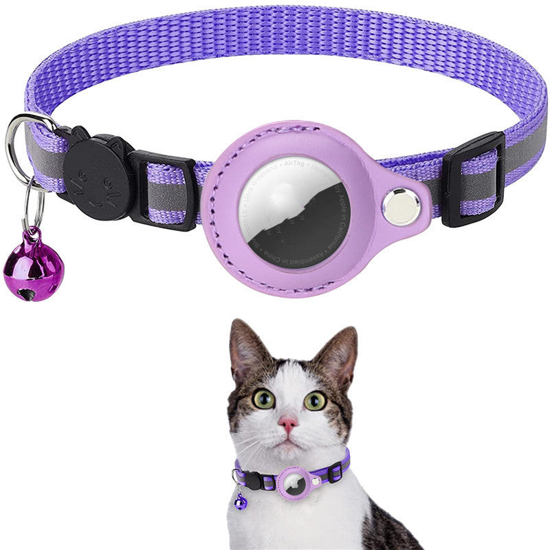Collier réfléchissant avec housse de protection pour Airtag